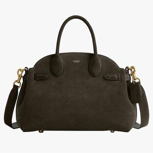 Coach Empire 28 Olive Green Suede